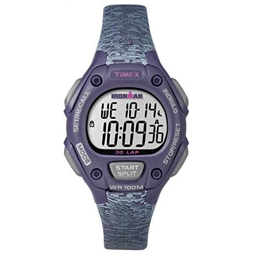 Timex orologio digitale al quarzo donna con cinturino in resina tw5m075009j