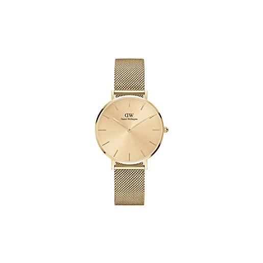 Daniel Wellington petite orologi 32mm double plated stainless steel (316l) gold