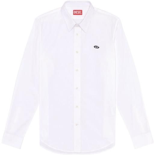 DIESEL - camicia tinta unita