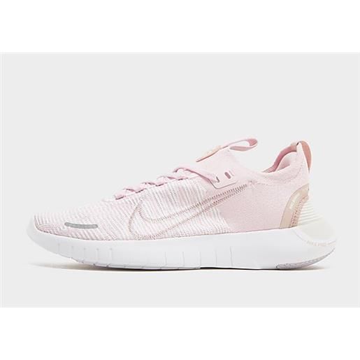 Nike free run next nature women's, pink foam/pink oxford/platinum tint/white