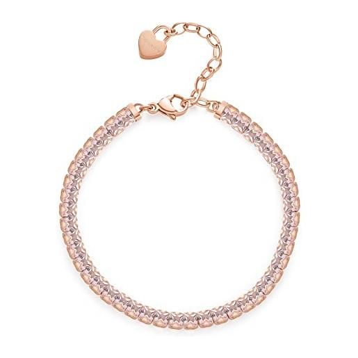 Brosway bracciale tennis donna desideri fedeltà bei064