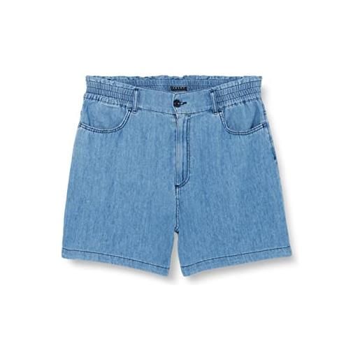 Sisley corto 43z3l9005 pantaloncini casual, blue denim 901, 33 donna