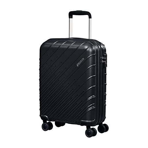 American Tourister speedstar - spinner s, bagaglio a mano, 55 cm, 33 l, nero (black), s (55 cm - 33 l)