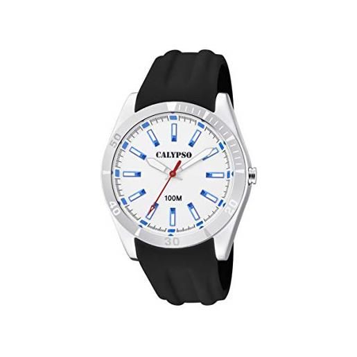 Calypso Watches orologio analogico quarzo unisex adulto con cinturino in plastica k5763/1