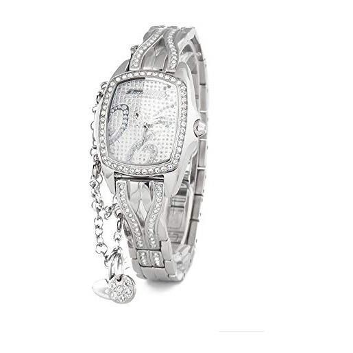 Chronotech orologio analogico quarzo donna con cinturino in acciaio inox ct7008ls-06m