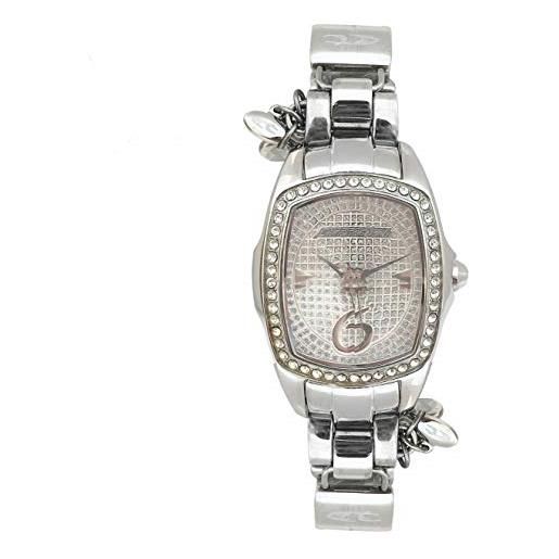 Chronotech orologio analogico quarzo donna con cinturino in acciaio inox ct7009ls-06m