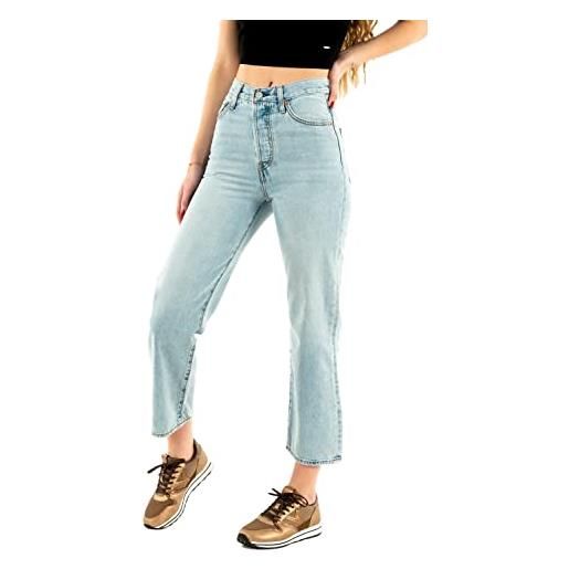 Levi's jeans donna ribcage straight ankle 72693-0055 middle road, and just like that, 28w x 30l