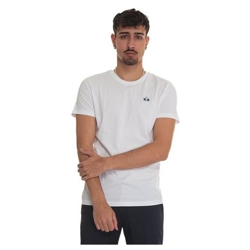La Martina serge t-shirt, bianco, 4xl uomo