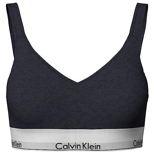 Calvin Klein underwear reggiseno con coppe sagomate blu melange