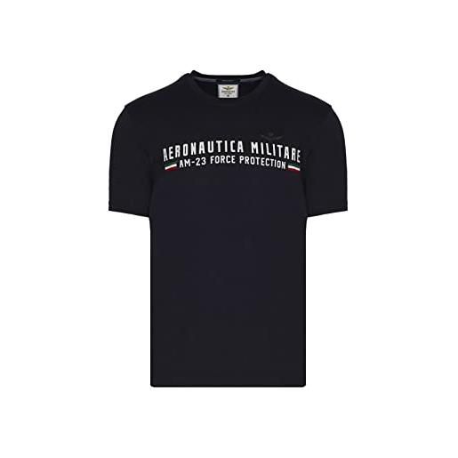 Aeronautica Militare t-shirt stampa logo high density (dark blue) xxl