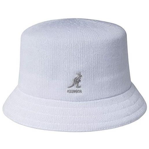 Kangol cappello tropic bin bucket da pescatore l (58-59 cm) - bianco