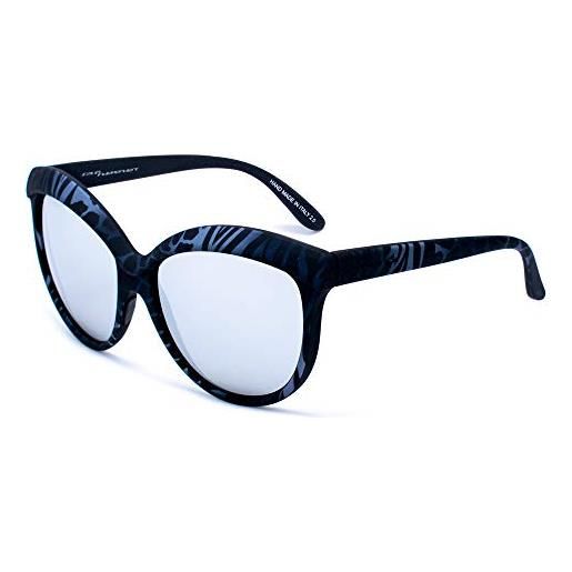 ITALIA INDEPENDENT 0092-zef-044 occhiali da sole, multicolore (naranja/marrón/nero), 58.0 donna