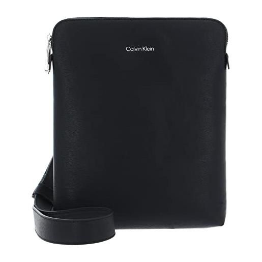Calvin Klein flatpack minimalismo, ck black, medium uomo