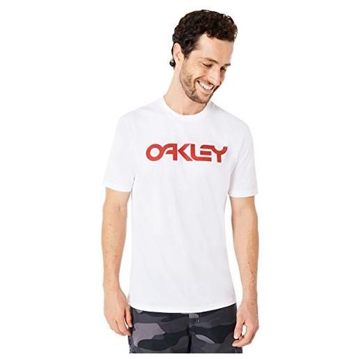 Oakley mens mark ii tee camicia, bianco, s uomo