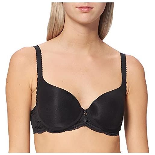 Playtex reggiseno imbottito secret comfort x1 donna, nero, 5c