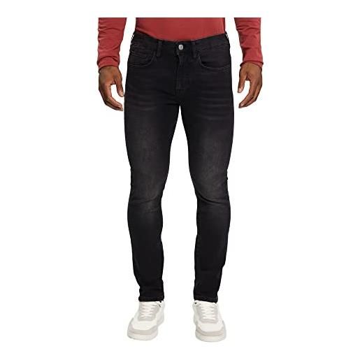 ESPRIT stretch jeans, grigio (lavaggio medio 922), 33w x 34l uomo
