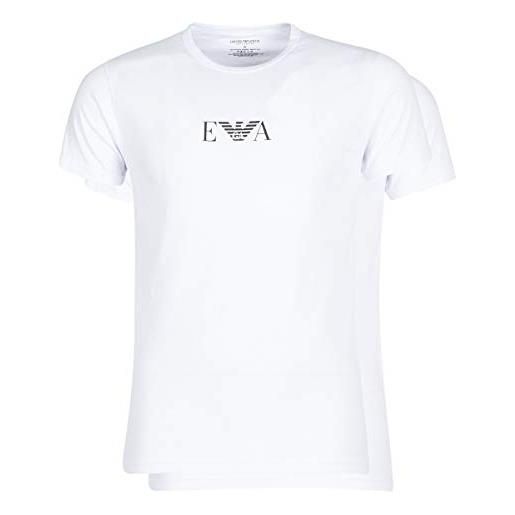 Emporio Armani - maglietta da uomo, 111267cc715 bianco large