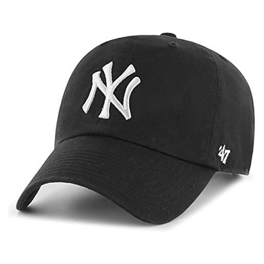 47 brand mlb ny yankees clean up cap - dark grey