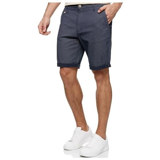 Indicode uomini cuba chino shorts | bermuda pantaloncini chino con 5 tasche light grey xl