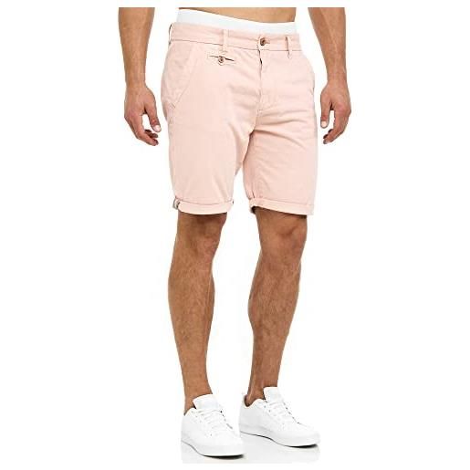 Indicode uomini cuba chino shorts | bermuda pantaloncini chino con 5 tasche off white xl