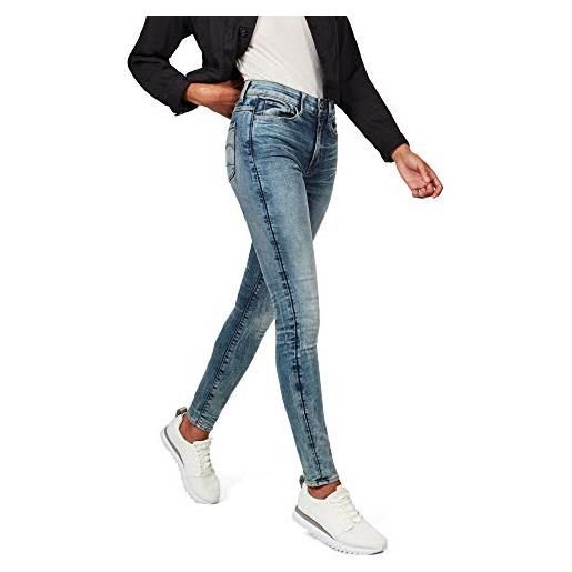 G-STAR RAW women's 3301 high-waist skinny jeans, blu (rinsed d06053-8970-082), 26w / 32l