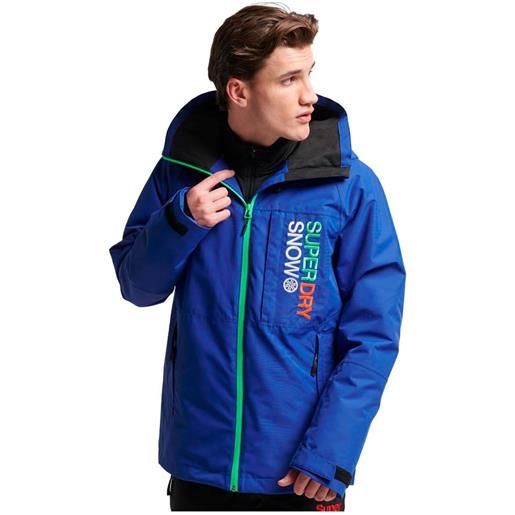 Superdry ski freestyle core jacket blu m uomo