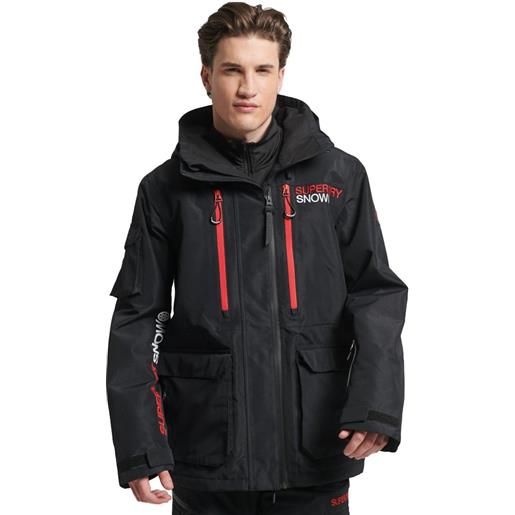 Superdry ski ultimate rescue jacket nero l uomo