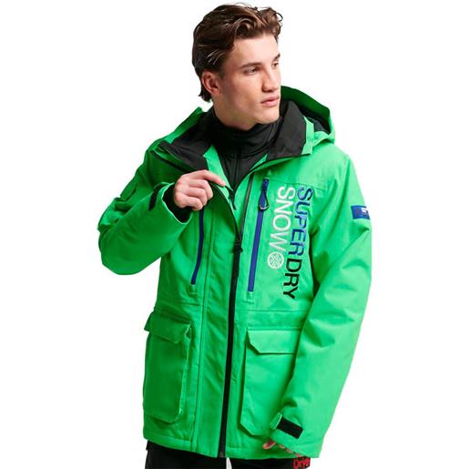 Superdry ski ultimate rescue jacket verde s uomo