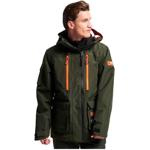 Superdry ski ultimate rescue jacket verde l uomo
