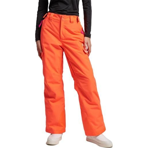 Superdry ski ultimate rescue pants arancione s donna