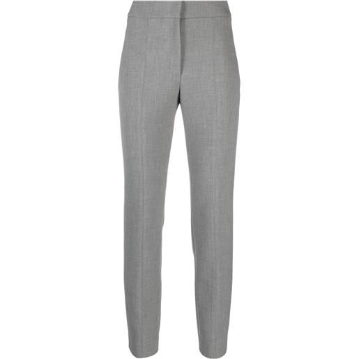 Peserico pantaloni slim crop - grigio
