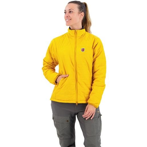 Fjällräven expedition x-lätt jacket giallo s donna