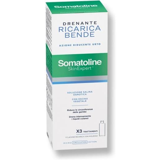 Somatoline SkinExpert somatolin skin. Expert ricarica bende drenanti 420ml