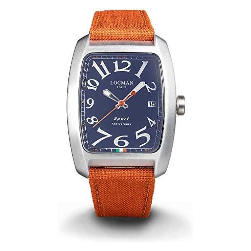 Locman orologio uomo alluminio sport anniversary arancione Locman