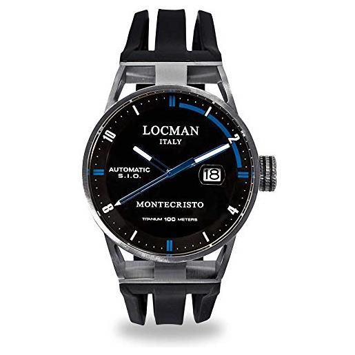 Locman orologio uomo automatico ref. 511 montecristo 051100bkfbl0gok - Locman