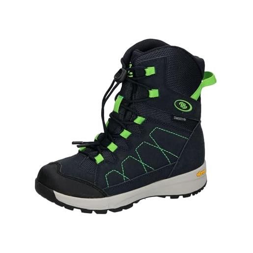 Brütting farum, stivali da neve, marine lemon, 35 eu