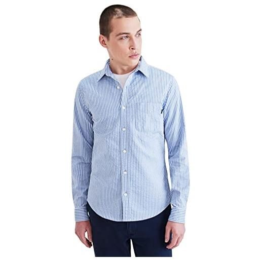 Dockers original shirt slim camicia, westward lucent white, xxl uomo