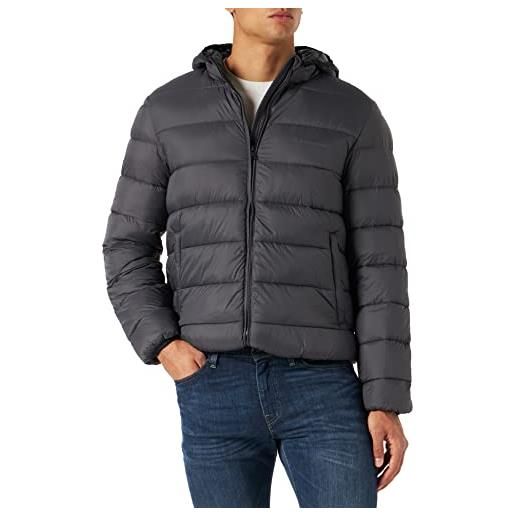 Champion outdoor hooded giacca, uomo, nero, xxl