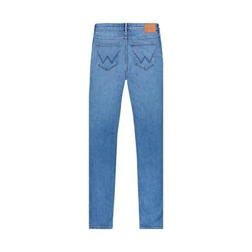 Wrangler skinny jeans, nero, 28w / 30l donna