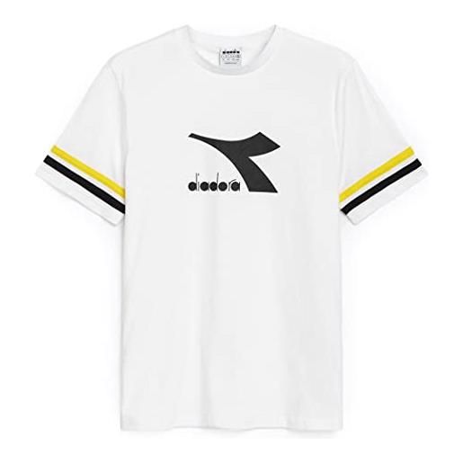 Diadora t-shirt ss slam uomo maglia cotone sport tinta unita logo 102.179298 taglia xxl colore principale classic navy