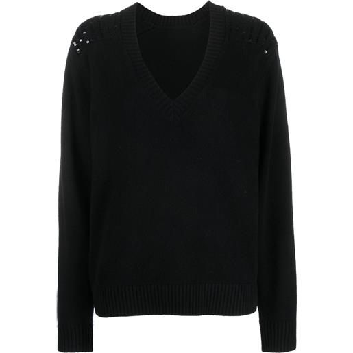 Dorothee Schumacher maglione con paillettes - nero
