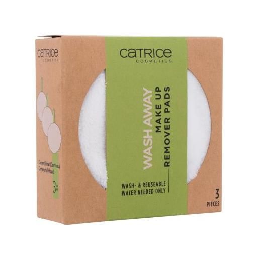 Catrice wash away make up remover pads tamponi per il trucco lavabili 3 pz