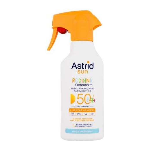 Astrid sun family milk spray spf50 lozione solare waterproof per famiglie 270 ml