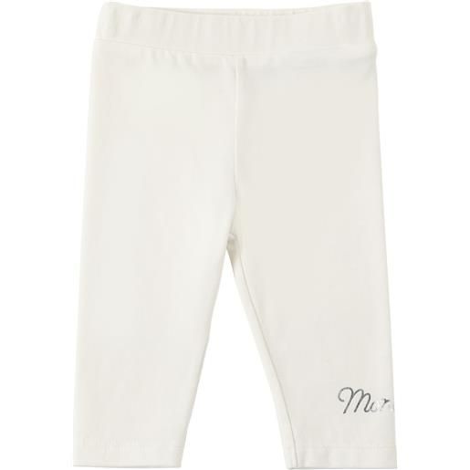 MONCLER leggings in cotone stretch