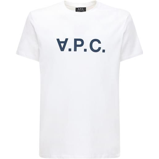 A.P.C. t-shirt in cotone con logo