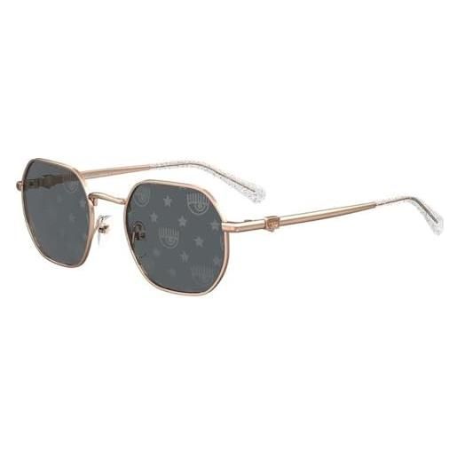Ferragni chiara ferragni cf 1019/s sunglasses, ddb/md gold copper, 54 unisex
