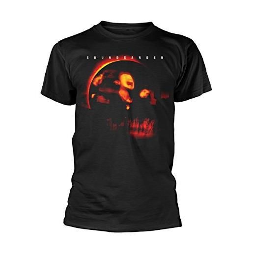 Soundgarden t shirt superunknown band logo nuovo ufficiale uomo nero size l