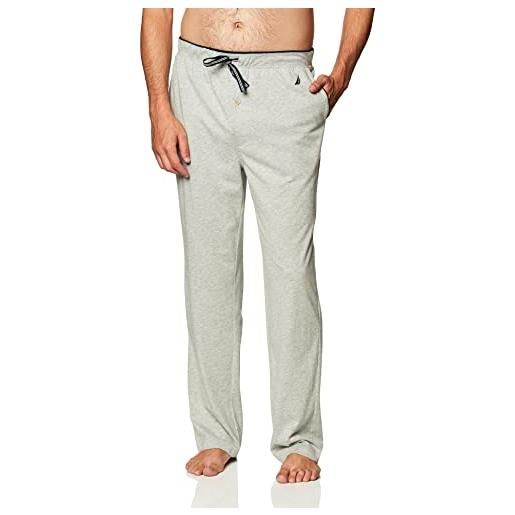 Nautica pantaloni da pigiama da uomo in tessuto morbido grigio 1x grande
