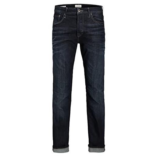 JACK & JONES jeans clark original jos 318, blu (denim), 34w x 32l