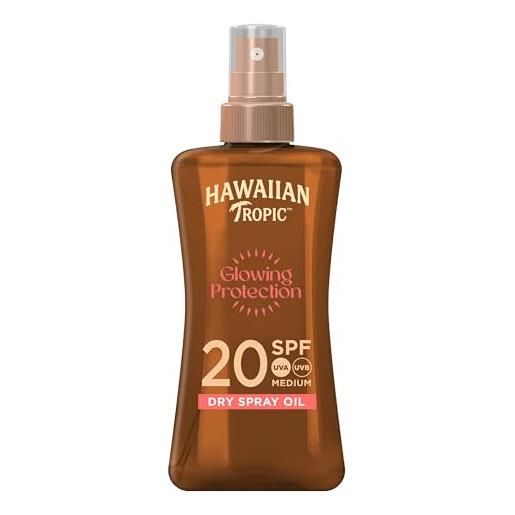 Hawaiian tropic protective dry spray oil spf 20, 200ml